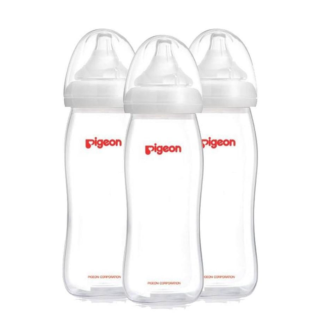 Pigeon Softouch Bottle Peristaltic Plus Pp 330ML 3PK