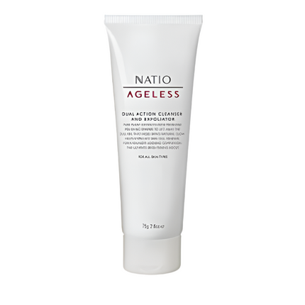 Natio Ageless Dual Action Cleanser And Exfoliator