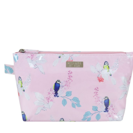 Wicked Sista Wonderland Pink Large Luxe Cosmetic Bag