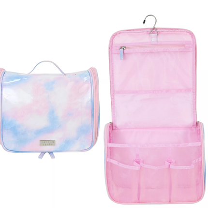 Wicked Sista Pastel Tie Dye Large Hold All Cosmetic Bag