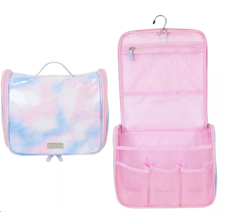 Wicked Sista Pastel Tie Dye Large Hold All Cosmetic Bag