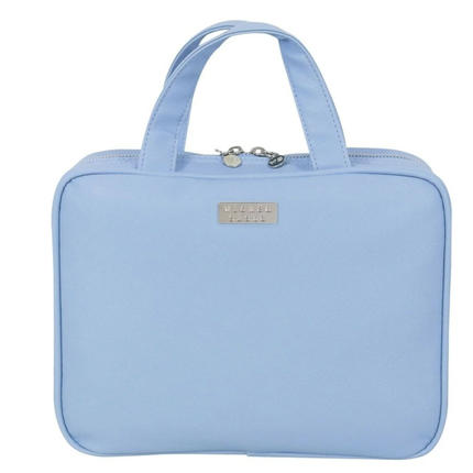 Wicked Sista Premium Sky Blue Luxe Large Cosmetic Bag