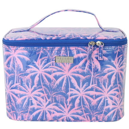 Wicked Sista Bahama Palms Large Beauty Case