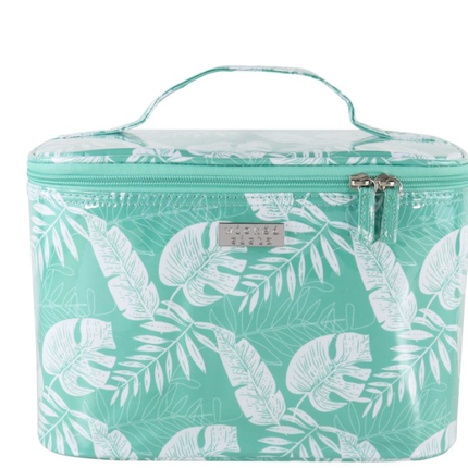 Wicked Sista Fresh Fern Large Luxe Cosmetic Bag