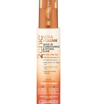Giovanni 2Chic Ultra Volume Leave in Conditioner 118ML