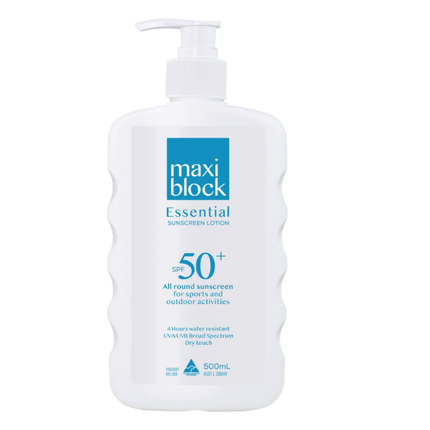 Maxiblock Sunscreen 50+ 500ML Pump