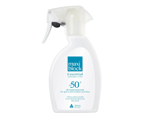 Maxiblock Essential Spf50+ Spray 250ML