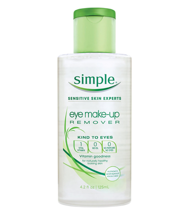 Simple Eye Makeup Remover 125ML