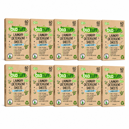 BioTuff Laundry Detergent Sheets Eco Friendly