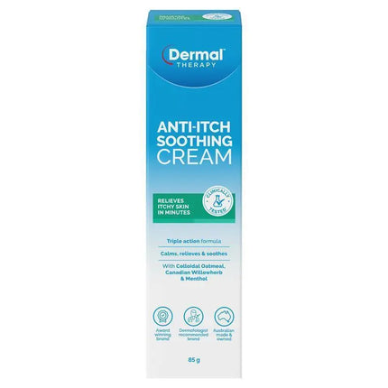 Dermal Therapy Anti Itch Soothing Cream 85G