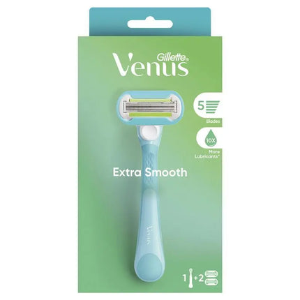 Gillette Venus Extra Smooth Womens Razor with 2 Blade Refills