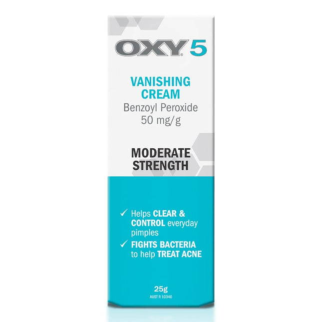 Oxy 5 Vanishing Cream Acne Pimple Treatment 25G