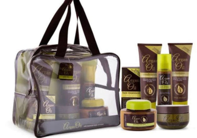 Luxury Argan Oil Jumbo Pamper 6Piece Gift Set