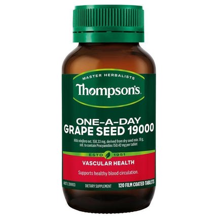 Thompson's One A Day Grape Seed 19000MG 120 Tablets