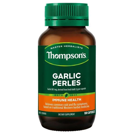 Thompson's Garlic Perles 180 Capsules