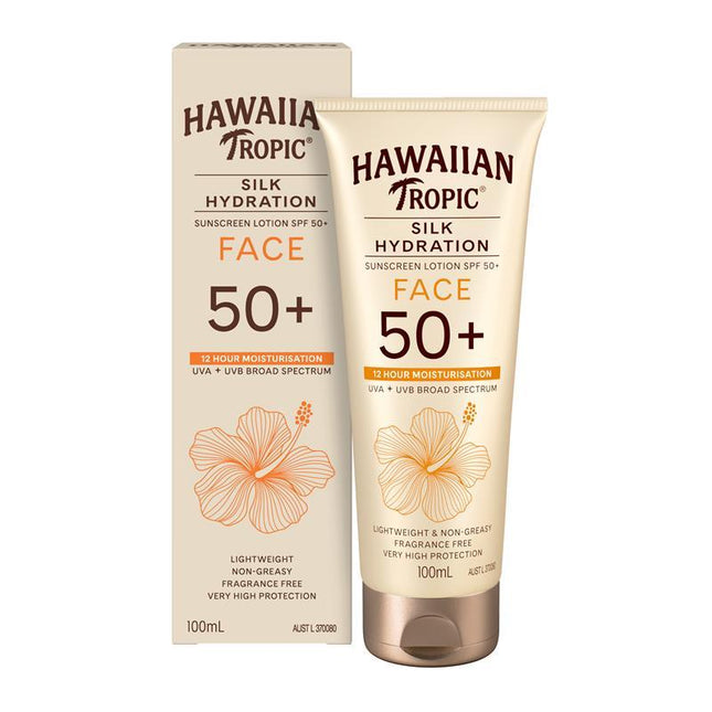 Hawaiian Tropic Silk Hydration Sunscreen Lotion Spf50 100ML