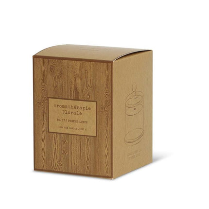 Le Desire Purple Lotus AromathÃ©rapie Florale Soy Candle 283g