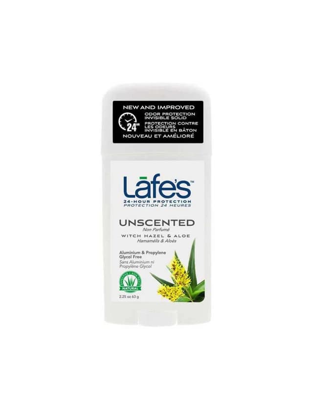 Lafe's Unscented Deodorant Stick 64g