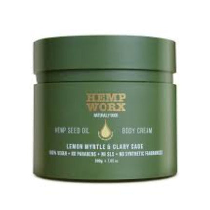 Hemp Worx Rose and Patchouli Body Cream 200G