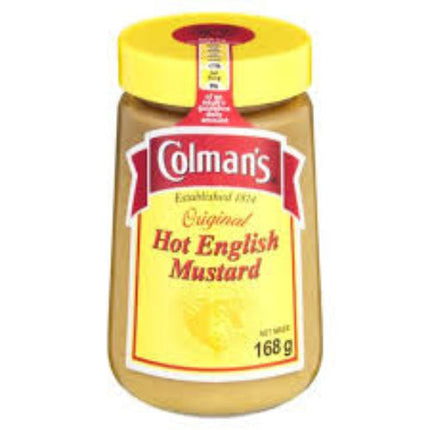 Colman'S Hot English Mustard 168G
