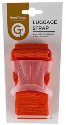 Surgical Basics Goodthings Luggage Travel Strap for Suitcase Security and Identification Orange