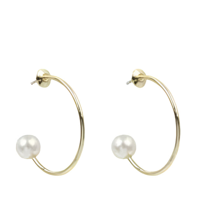 Wicked Sista Crystal Leaf Studs Gold