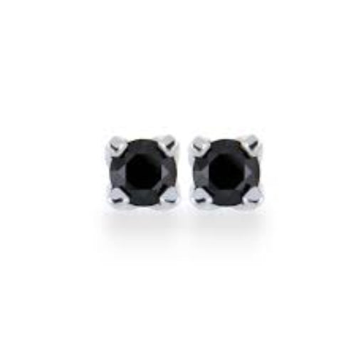 Adnohr System 75 Stainless Steel Black Studs 4MM