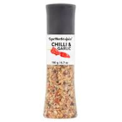 Cape Herb and Spice Chilli and Garlic Grinder Seasoning Blend 190G