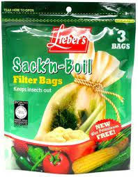 Liebers Sack N Boil Soup and Stock Filter Bags 3 Pieces