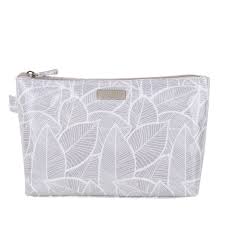 Wicked Sista Foliage Natural Medium Soft A Line Cosmetic Bag