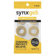 Synxgeli Foam Cushion for Callus and Pressure Spots 6