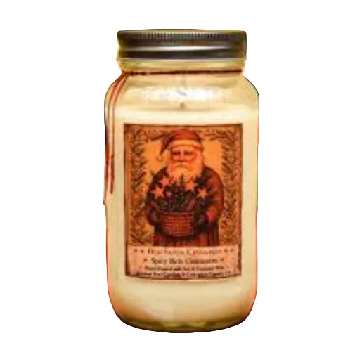 Generic Magical Santa Christmas Candle with Cinnamon Scent 45 Hour Burn Time