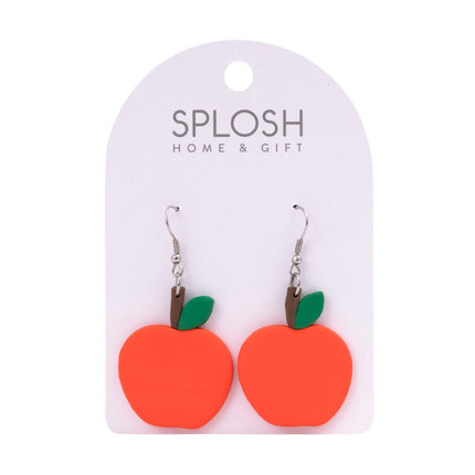 Splosh Teacher Apple Earrings A Thoughtful Appreciation Gift for Educators 1CM