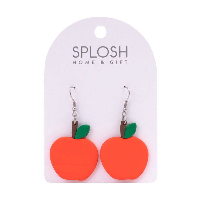 Splosh Teacher Apple Earrings A Thoughtful Appreciation Gift for Educators 1CM