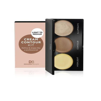 Designer Brands Cream Contour Kit Light To Medium - OhYouLuckyDuck.com.au