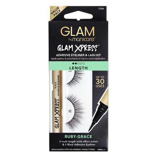 Manicare Glam Xpress Lashes Ruby-Grace - OhYouLuckyDuck.com.au