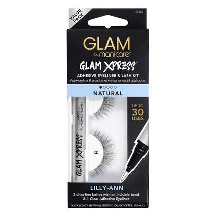 Manicare Glam Xpress Lashes Lilly-Ann - OhYouLuckyDuck.com.au