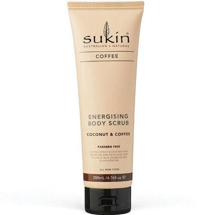 Sukin Energising Body Scrub 200ML - OhYouLuckyDuck.com.au