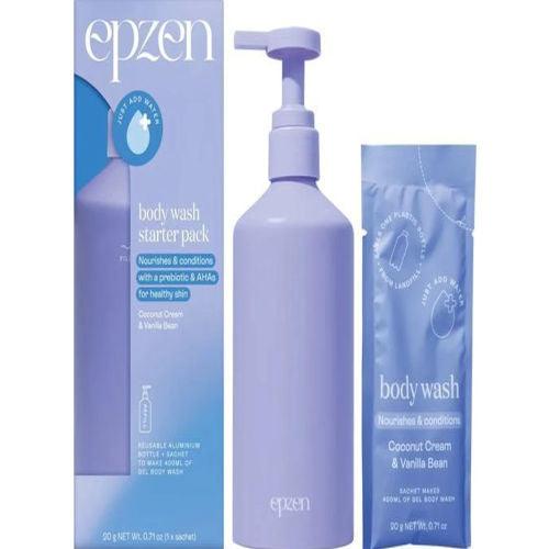 Epzen Wash Coconut & Vanilla Start Pack - OhYouLuckyDuck.com.au