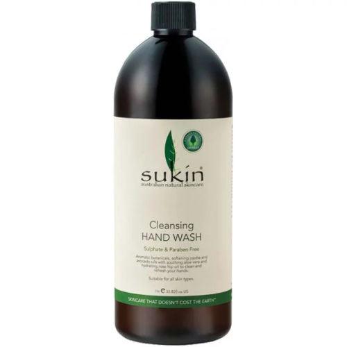 Sukin Hand Wash Cleansing Refill 1L - OhYouLuckyDuck.com.au