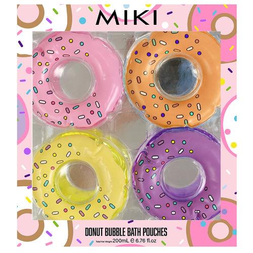 Miki Donut Bubble Bath Pouches - OhYouLuckyDuck.com.au