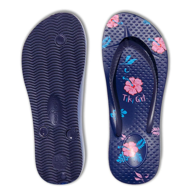 Tiki Girl Thong Indigo 10