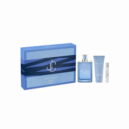 Jimmy Choo Man Aqua Eau de Toilette 3 Piece Gift Set 100ML