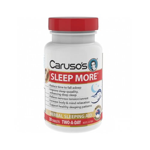 Caruso's Sleep More Tabs 30 - OhYouLuckyDuck.com.au