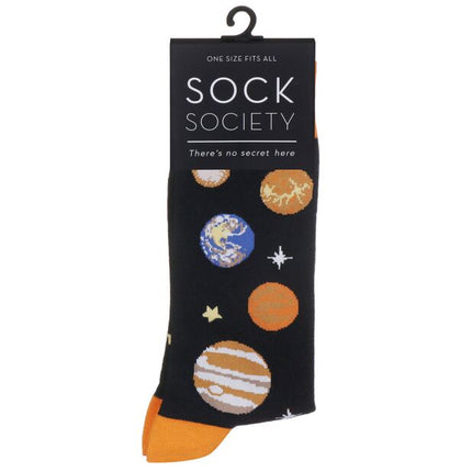Sock Society Lost In Space Novelty Crew Socks