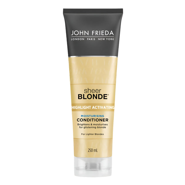 John Frieda Sheer Blonde Highlight Activating Moisturising Conditioner 250ML