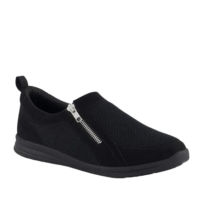 Homyped Womens Journey Combo Slip On Sneaker Black