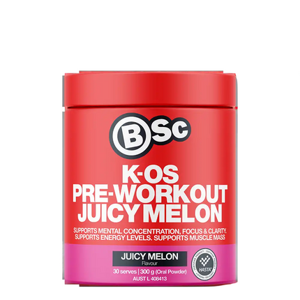 BSC K Os Pre Workout Juicy Melon 300G