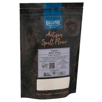 Kialla Pure Fine Foods Organic Artisan Spelt Flour 700G