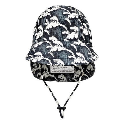 Bedhead Hats Legionnaire Upf50+ Swim Hat Marine 47cm 6 to 12 Months Small